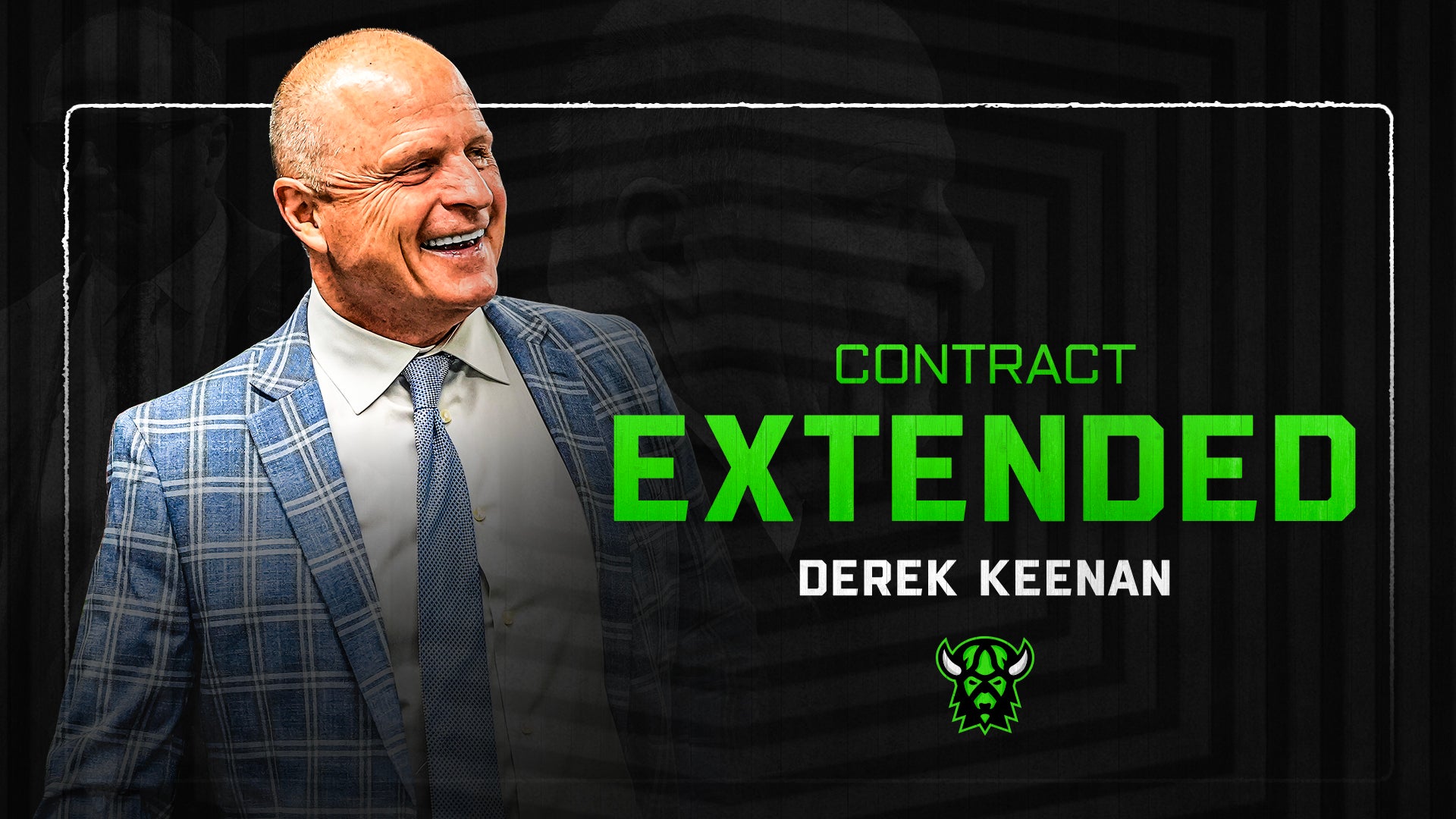 Derek Keenan Signs Contract Extension